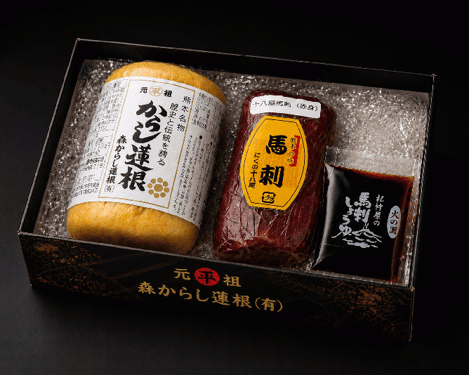 馬刺しセット(赤)