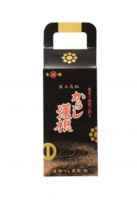 からし蓮根1本箱(中)